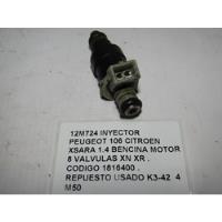 Inyector Peugeot 106 Citroen Xsara 1.4 Bencina Cod 1816400 segunda mano  Chile 