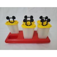 Set De Molde Para Helados Mickey Mouse Tupperware, usado segunda mano  Chile 