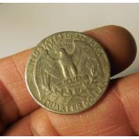 Moneda Quarter Dollar. Estados Unidos 1967 segunda mano  Chile 