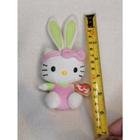 Usado, Peluche Original Hello Kitty Mini Sanrio Ty 15cm.  segunda mano  Chile 