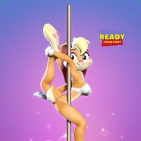 Usado, Archivo Stl Impresión 3d - Lola Bunny Pole Dance segunda mano  Chile 