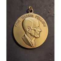Medalla Rotary Internacional Con Imagen Paul Harris Fellow, usado segunda mano  Chile 