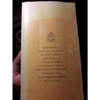 Carta Encíclica Veritatis Splendor (juan Pablo Il) segunda mano  Chile 