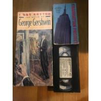 Lote Cassettes Vhs George Gershwin, Manhattan Project Ntsc segunda mano  Chile 
