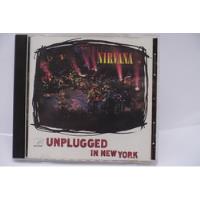 Cd Nirvana  Unplugged In New York  1994 Geffen Records segunda mano  Chile 
