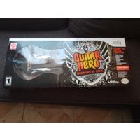 Usado, Guitarra Y Juego De Wii Guitar Hero Warriors Of Rock   segunda mano  Chile 