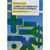 Usado, Corrección Monetaria De Estado Contable. segunda mano  Chile 