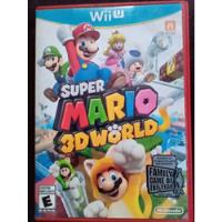 Super Mario 3d World Nintendo Wiiu En Excelente Estado. segunda mano  Chile 