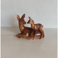 Figura Porcelana Ciervos Bambi, Foreign ´70s segunda mano  Chile 