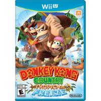 Donkey Kong Tropical Freeze Wiiu Usado segunda mano  Chile 