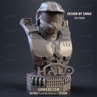 Archivo Stl Impresión 3d - Halo - Master Chief Bust - Sanix segunda mano  Chile 