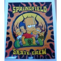 Usado, Carpeta Simpsons 2007 Springfield Skate Crew segunda mano  Chile 