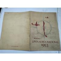 Libro Memoria Anual Lan 1953 segunda mano  Chile 