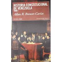 Historia Constitucional De Venezuela, usado segunda mano  Chile 