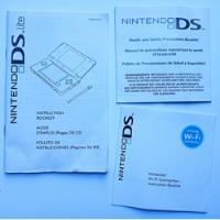 Manual Nintendo Ds Lite, usado segunda mano  Chile 