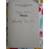 Nexus - Henry Miller segunda mano  Chile 