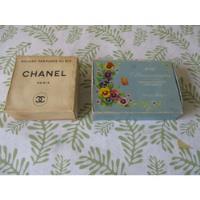 Set Tocador Antiguo Polvos Chanel Jabones Avon 1950 Sellados, usado segunda mano  Chile 