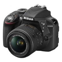  Nikon D3300 Dslr Color  Negro + Lente + Estuche + Cargador segunda mano  Chile 