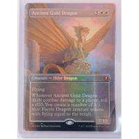 Carta Magic Ancient Gold Dragon (foil) [baldur] Mtg segunda mano  Chile 
