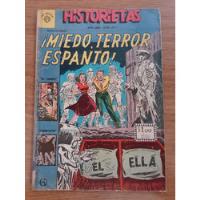 Cómic Miedo, Terror, Espanto 587 Sol 1962 segunda mano  Chile 