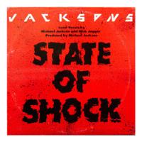 Jacksons  - State Of Shock | 12'' Maxi Single - Vinilo Usado segunda mano  Chile 