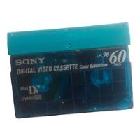 Cinta Video Sony Digital Video Cassette 60 Mini Usada, usado segunda mano  Chile 