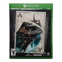Batman Return To Arkham Xbox One  segunda mano  Chile 