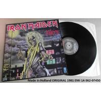 Vinilo Iron Maiden Killers 1981 Paul Di'anno, Wrathchild segunda mano  Chile 