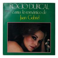 Rocio Durcal - Canta Lo Romántico De Juan Gabriel Vinilo Usa, usado segunda mano  Chile 