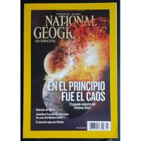 Revista National Geographic / En El Principio Fue El Caos. segunda mano  Chile 