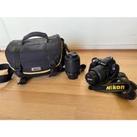 Camara Nikon D60 Con Lentes 18-50, 55-200 Y Estuche De Marca segunda mano  Chile 