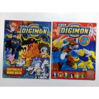 Album Digimon -año 2000- Y Digimon 2- Año 2001- Salo- segunda mano  Chile 