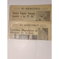 Periódicos 50 Años Golpe Militar 1973., usado segunda mano  Chile 