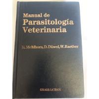 Manual De Parasitología Veterinaria., usado segunda mano  Chile 