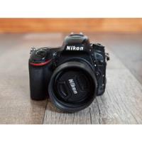 Cámara Nikon D750 Full Frame + Objetivo Nikkor  50 Mm 1.8 ., usado segunda mano  Chile 