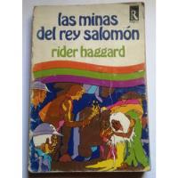 Usado, Las Minas Del Rey Salomón/ Rider Haggard segunda mano  Chile 