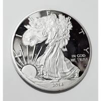 Moneda U.s. 1 Dolar 2014 Liberty, 1 Onza Conmemorativa.4 Cm. segunda mano  Chile 