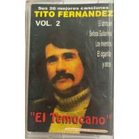 Cassette De Tito Fernández El Temucano Vol.2 (2855 segunda mano  Chile 