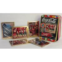 Caja Y 5 Cartas Coca Cola 1996 Metal Collector Cards, usado segunda mano  Chile 