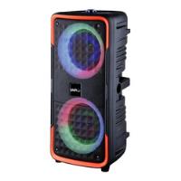 Parlante Karaoke Portatil Dual Bluetooth Dairu Con Microfono, usado segunda mano  Chile 