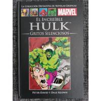 Colección Salvat Marvel The Incredible Hulk Gritos Silencios segunda mano  Chile 