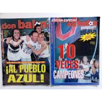 Revista Don Balon - Universidad De Chile -campeon 1999-, usado segunda mano  Chile 