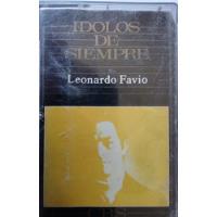 Cassette De Leonardo Favio Ídolos De Siempre (2505, usado segunda mano  Chile 