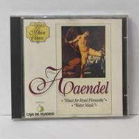 Haendel Music For Royal Fireworks Water Music Cd Usado, usado segunda mano  Chile 