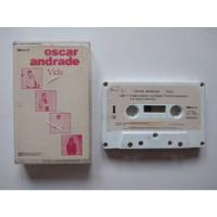 Cassette Oscar Andrade : Vida, Canto Nuevo 1983 segunda mano  Chile 