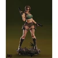 Archivo Stl Impresión 3d - Tomb Raider - Lara Croft - Abe3d!, usado segunda mano  Chile 