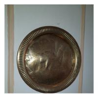 Antiguo Plato Decorativo De Bronce (figura Camello) segunda mano  Chile 