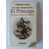 Libro:  El Principe:  Nicolas Maquiavelo segunda mano  Chile 