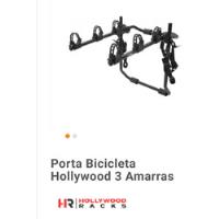 Usado, Porta Bicicletas Hollywood 3 Amarras segunda mano  Chile 