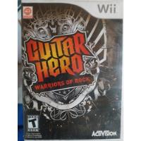 Usado, Guitar Hero Warriors Of Rock Wii En Buen Estado Wii O Wiiu  segunda mano  Chile 